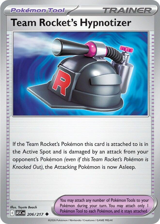 Team Rocket's Hypnotizer (206/217) [Mega Evolution: Ascended Heroes] | Devastation Store