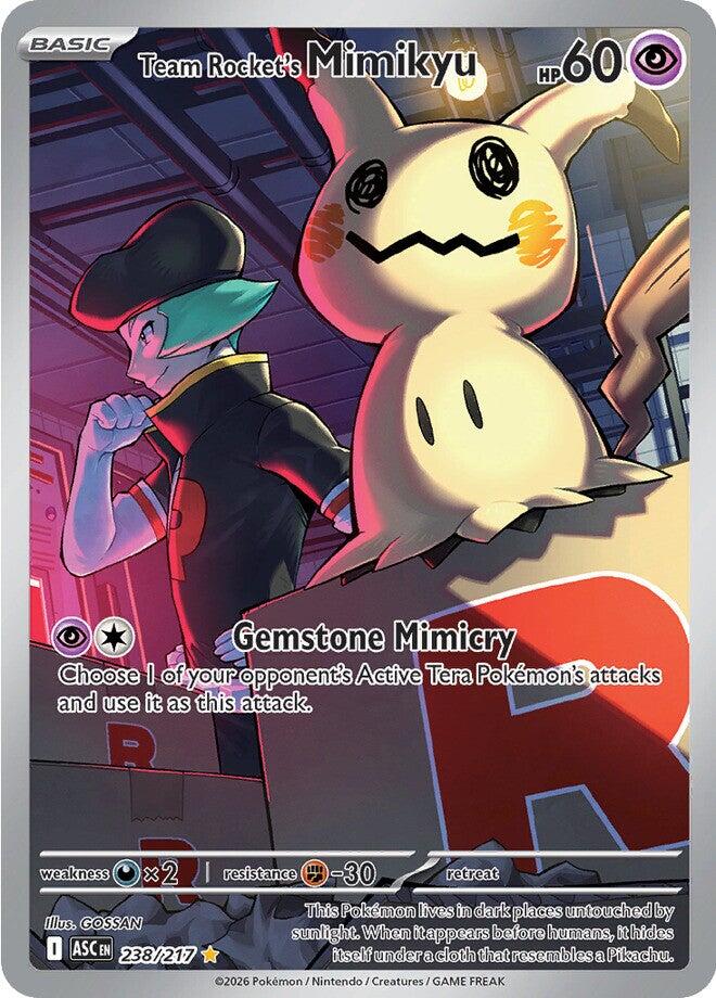 Team Rocket's Mimikyu (238/217) [Mega Evolution: Ascended Heroes] | Devastation Store