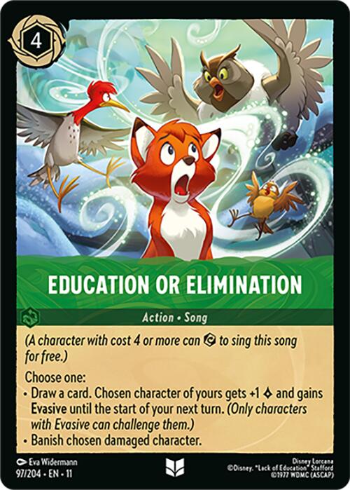 Education or Elimination (97/204) [Winterspell] | Devastation Store