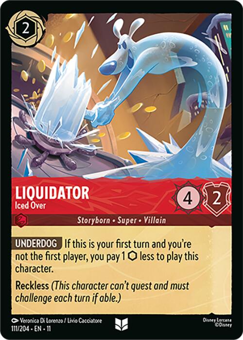 Liquidator - Iced Over (111/204) [Winterspell] | Devastation Store
