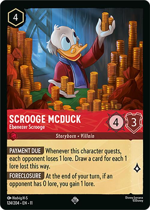 Scrooge McDuck - Ebenezer Scrooge (124/204) [Winterspell] | Devastation Store