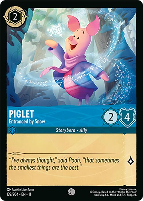 Piglet - Entranced by Snow (139/204) [Winterspell] | Devastation Store
