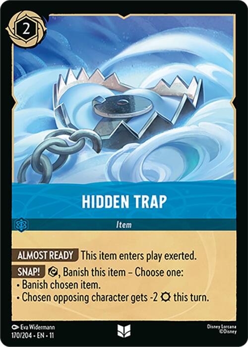 Hidden Trap (170/204) [Winterspell] | Devastation Store