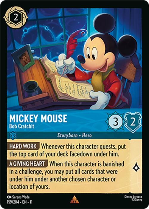 Mickey Mouse - Bob Cratchit (159/204) [Winterspell] | Devastation Store