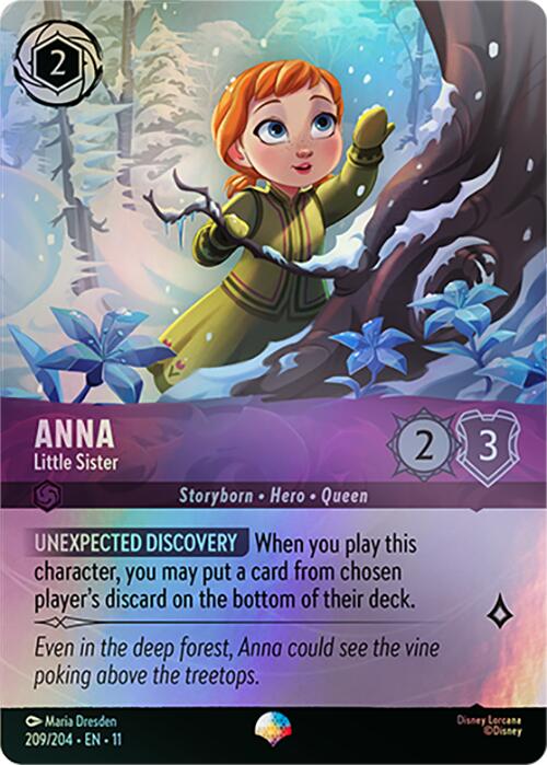 Anna - Little Sister (Epic) (209/204) [Winterspell] | Devastation Store