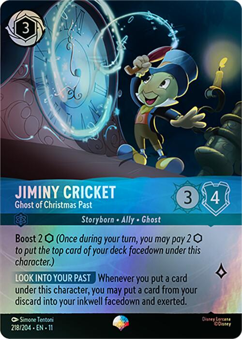 Jiminy Cricket - Ghost of Christmas Past (Epic) (218/204) [Winterspell] | Devastation Store