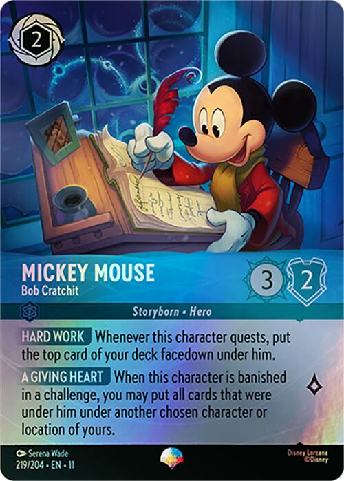 Mickey Mouse - Bob Cratchit (Epic) (219/204) [Winterspell] | Devastation Store