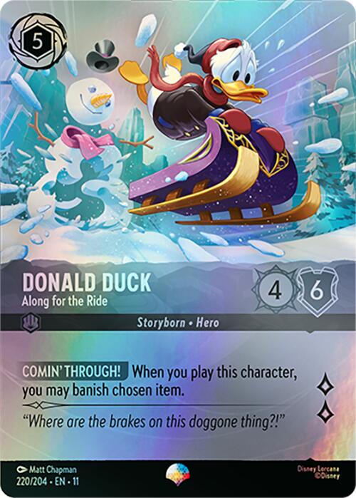 Donald Duck - Along for the Ride (Epic) (220/204) [Winterspell] | Devastation Store