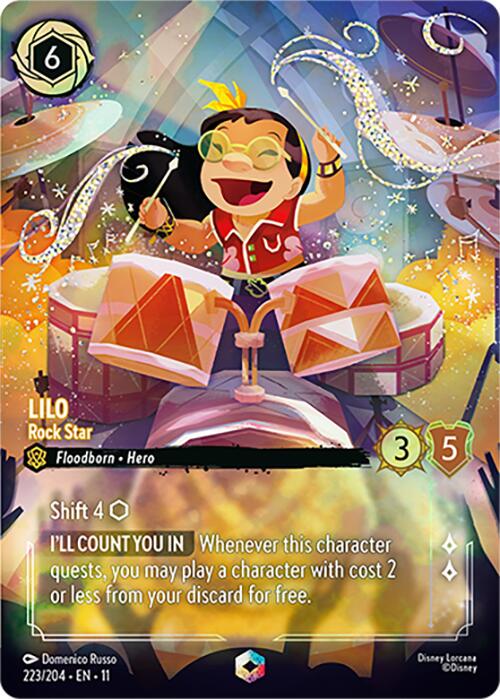 Lilo - Rock Star (Enchanted) (223/204) [Winterspell] | Devastation Store