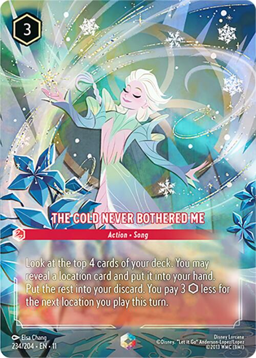 The Cold Never Bothered Me (Enchanted) (234/204) [Winterspell] | Devastation Store