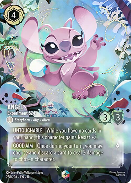 Angel - Experiment 624 (Enchanted) (238/204) [Winterspell] | Devastation Store