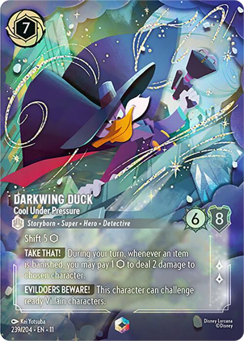 Darkwing Duck - Cool Under Pressure (Enchanted) (239/204) [Winterspell] | Devastation Store