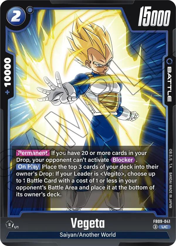 Vegeta (FB09-041) [Dual Evolution] | Devastation Store