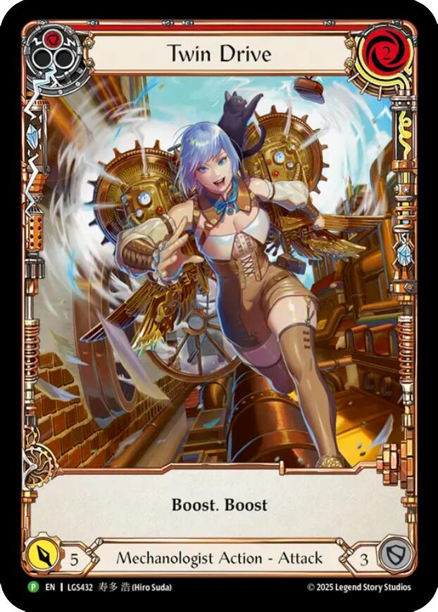 Twin Drive [LGS432] (Promo)  Rainbow Foil | Devastation Store