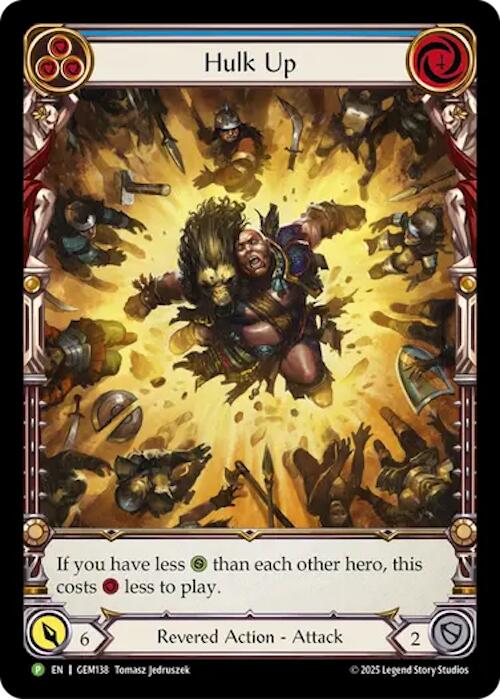 Hulk Up [GEM138] (GEM Pack 4)  Rainbow Foil - Devastation Store | Devastation Store