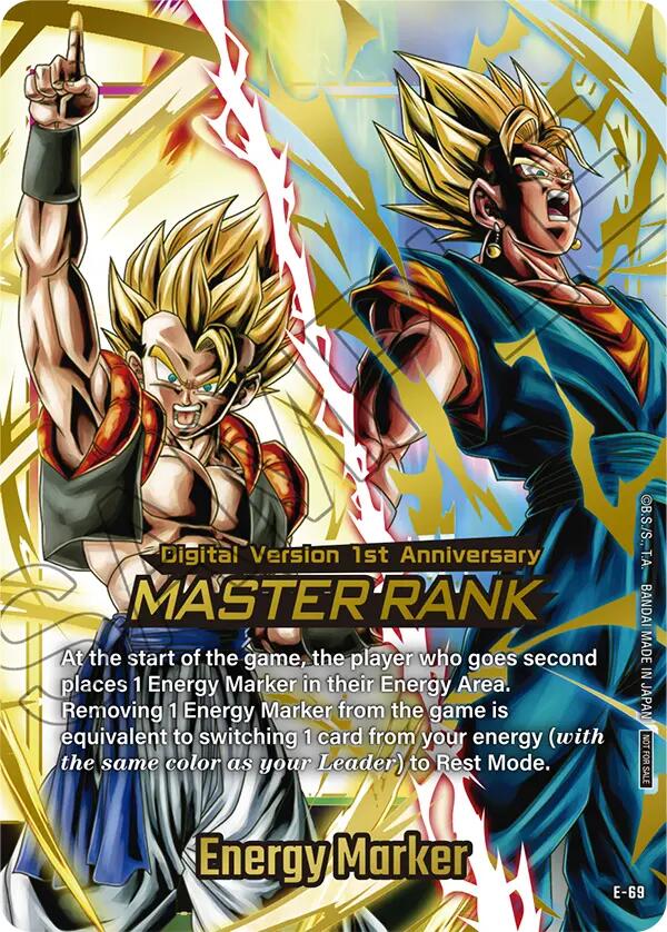 Energy Marker (E-69) (Master Rank Version) [Fusion World Energy Markers] | Devastation Store