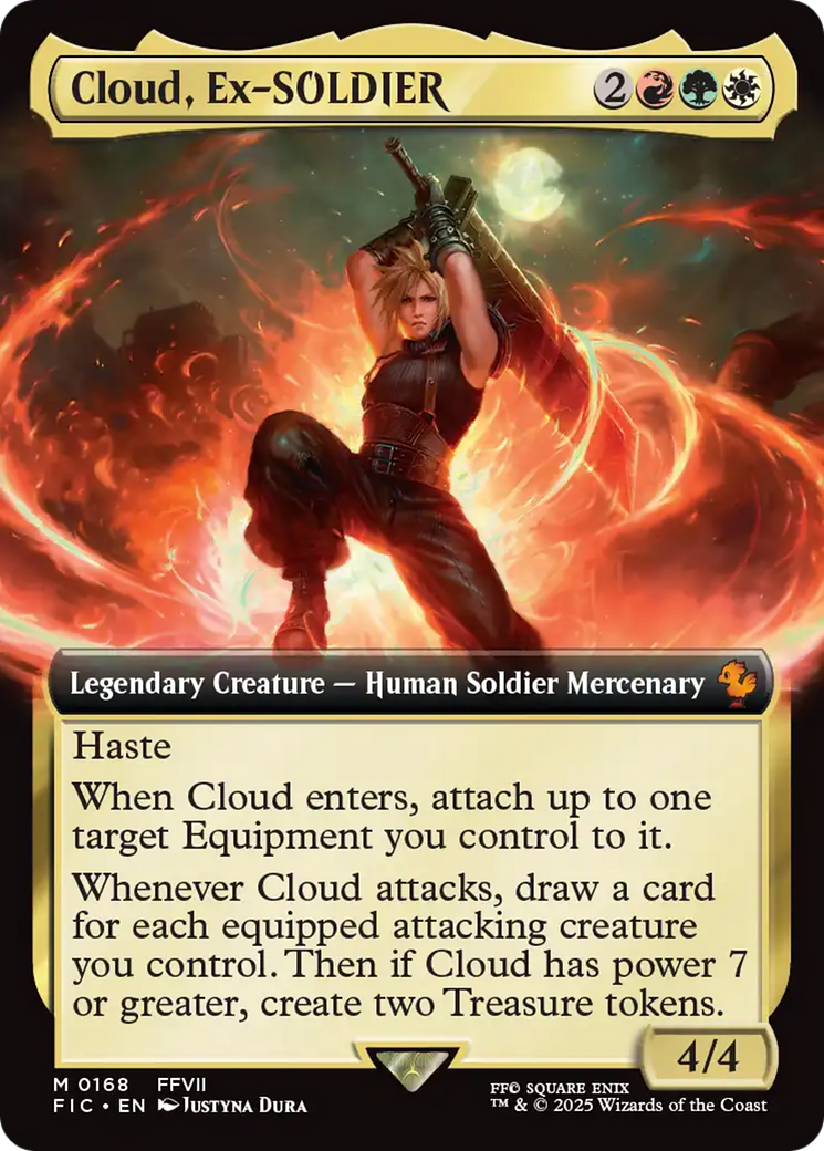 Cloud, Ex-SOLDIER (Extended Art) [FINAL FANTASY Commander] | Devastation Store