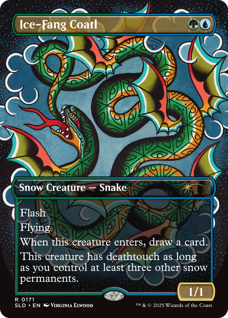 Ice-Fang Coatl (0171) [Secret Lair Drop Series] | Devastation Store