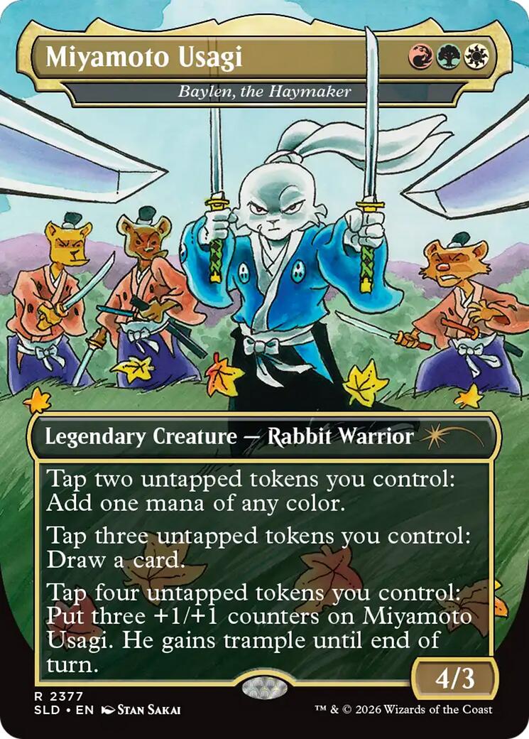 Miyamoto Usagi - Baylen, the Haymaker [Secret Lair Drop Series] | Devastation Store