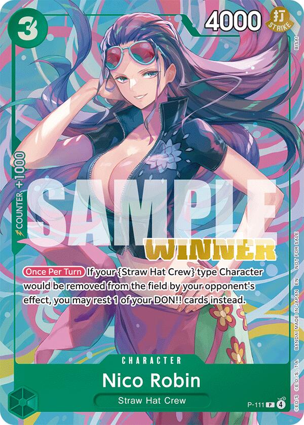 Nico Robin (Heroines Battle Winner Pack) [One Piece Promotion Cards] | Devastation Store