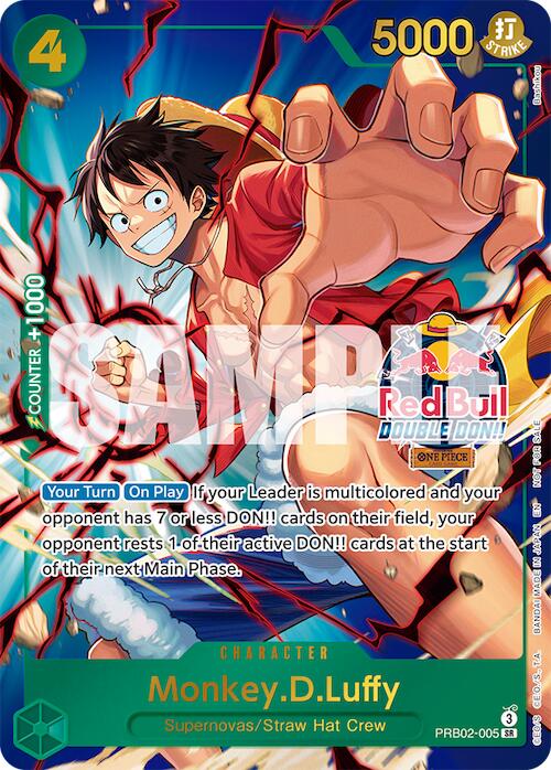 Monkey.D.Luffy (Red Bull Double Don!!) (Winner) [One Piece Promotion Cards] | Devastation Store