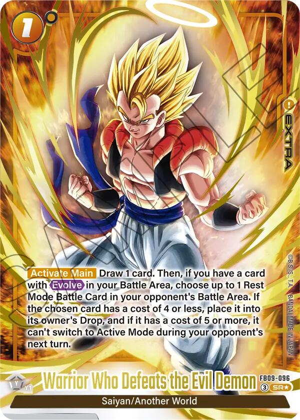 Warrior Who Defeats the Evil Demon (Alternate Art) [Dual Evolution] | Devastation Store