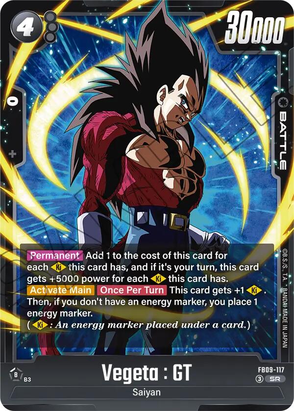Vegeta : GT (FB09-117) [Dual Evolution] | Devastation Store