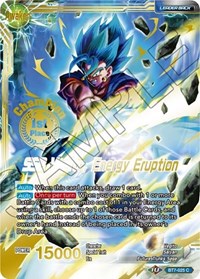 Son Goku & Vegeta // SSB Vegito, Energy Eruption (Championship Final 2019) (1st Place) (BT7-025_PR) [Tournament Promotion Cards] | Devastation Store
