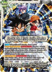 Son Goku, Pan, & Trunks // Son Goku, Pan, & Trunks, Exciting Adventures (BT30-108) [Three Glorious Fighters] | Devastation Store