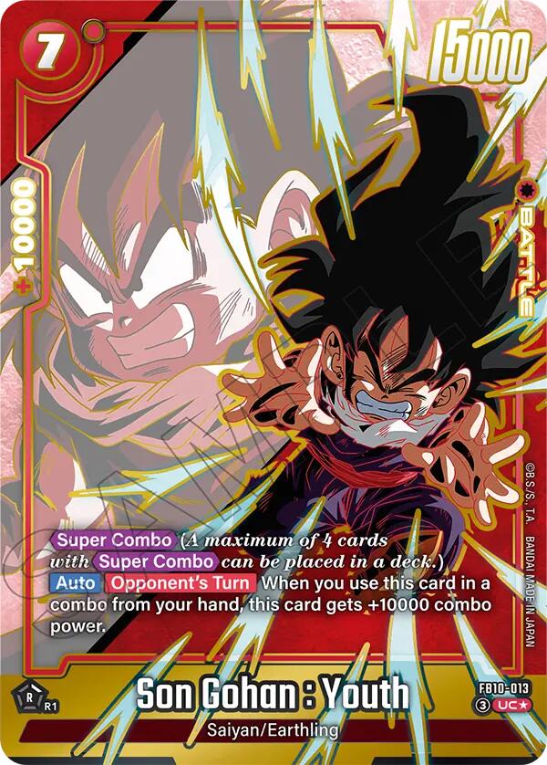 Son Gohan : Youth (FB10-013) (Alternate Art) [Cross Force] | Devastation Store