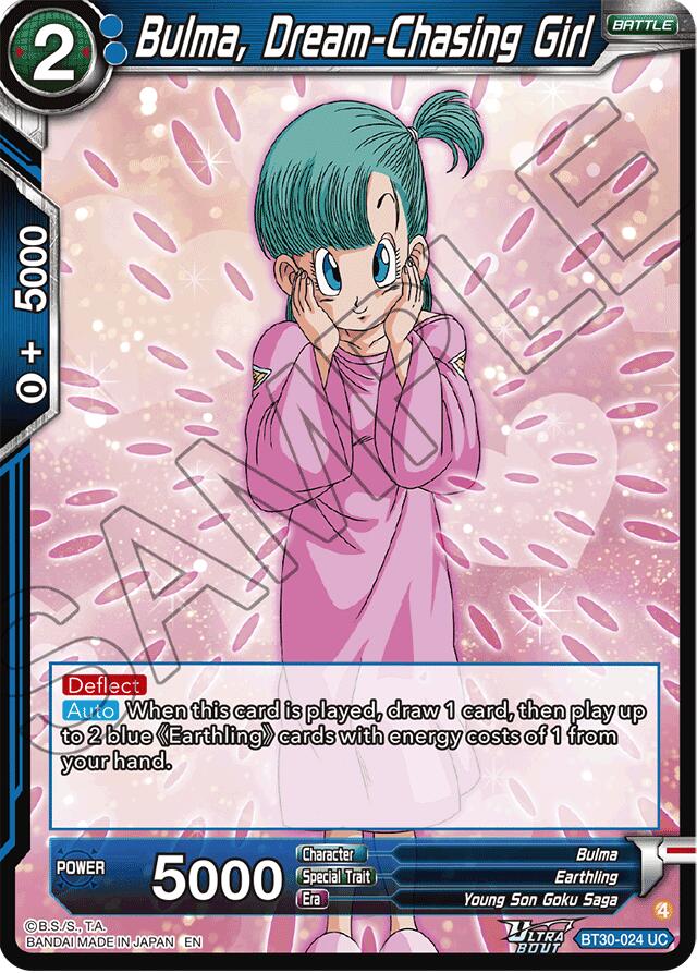 Bulma, Dream-Chasing Girl (BT30-024) [Three Glorious Fighters] | Devastation Store