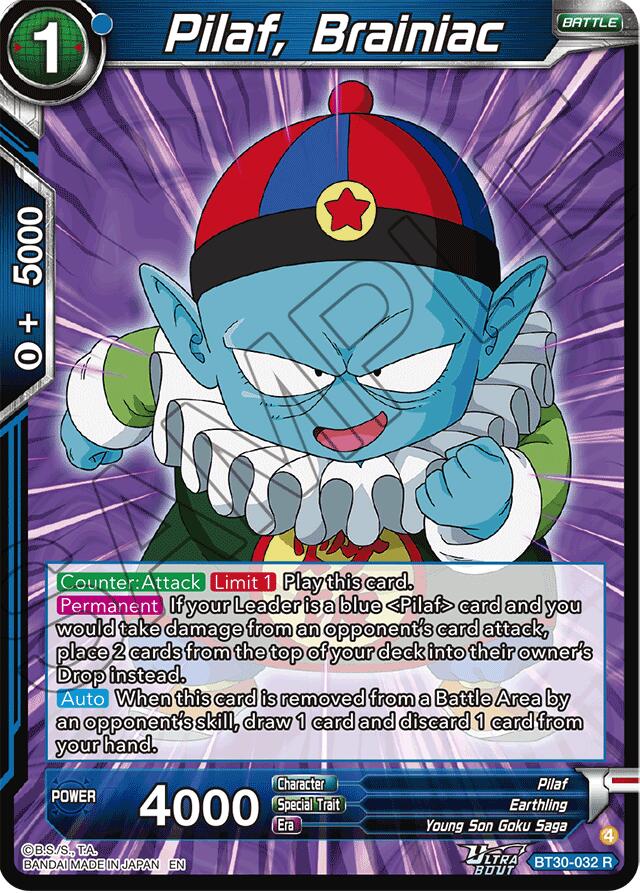 Pilaf, Brainiac (BT30-032) [Three Glorious Fighters] | Devastation Store