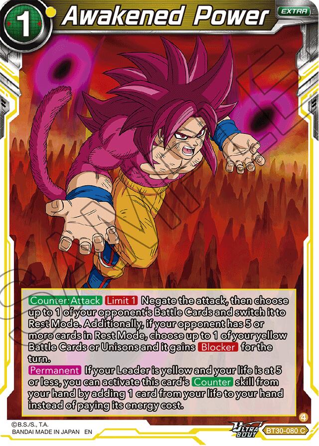 Awakened Power (BT30-080) [Three Glorious Fighters] | Devastation Store