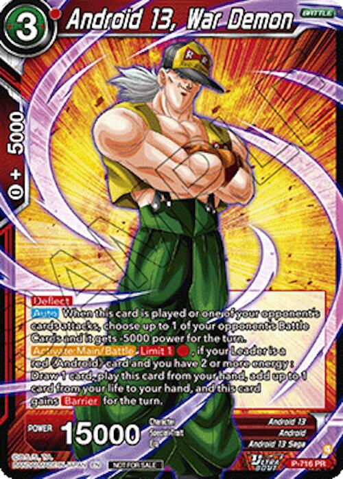 Android 13, War Demon (P-716) [Promotion Cards] | Devastation Store