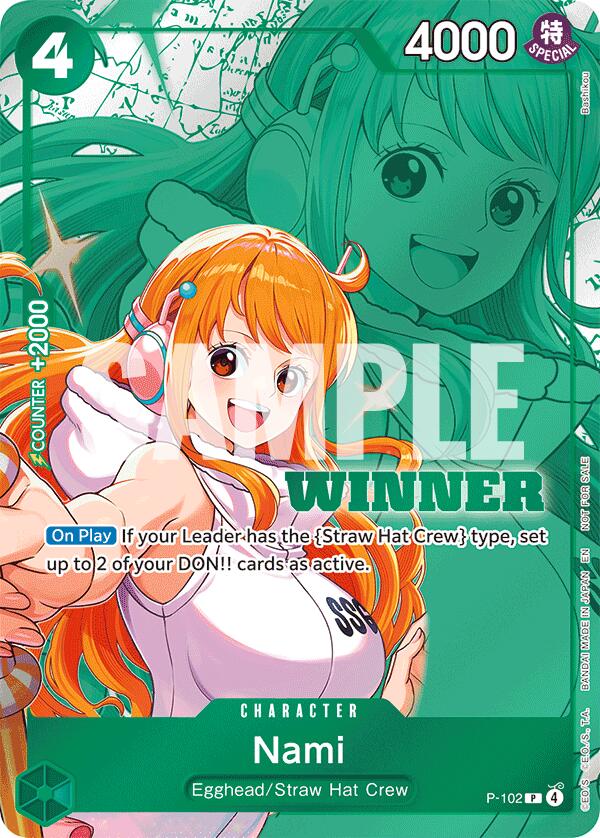 Nami (Winner Pack 2026 Vol. 2) [One Piece Promotion Cards] | Devastation Store