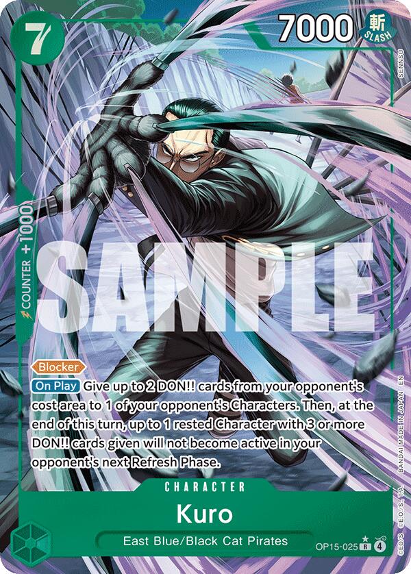 Kuro (Alternate Art) [Adventure on Kami's Island] | Devastation Store