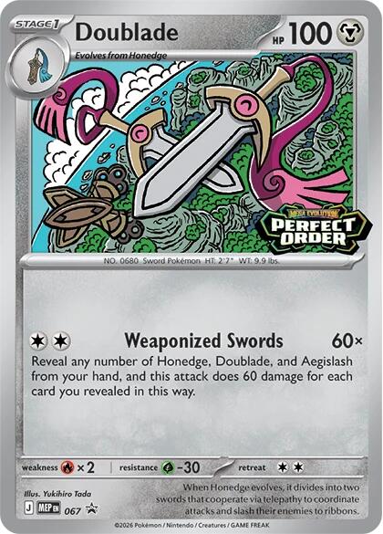 Doublade (067) [Mega Evolution Promo] | Devastation Store