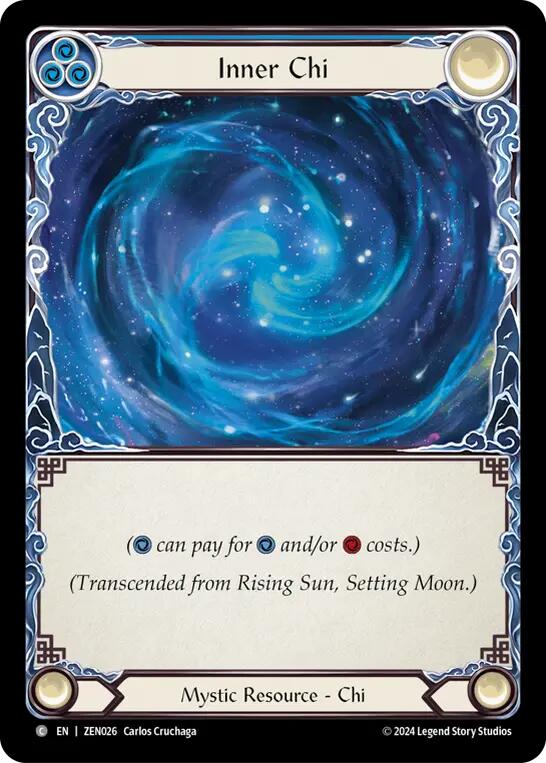 Rising Sun, Setting Moon // Inner Chi [ZEN026] (Part the Mistveil Zen Blitz Deck) | Devastation Store