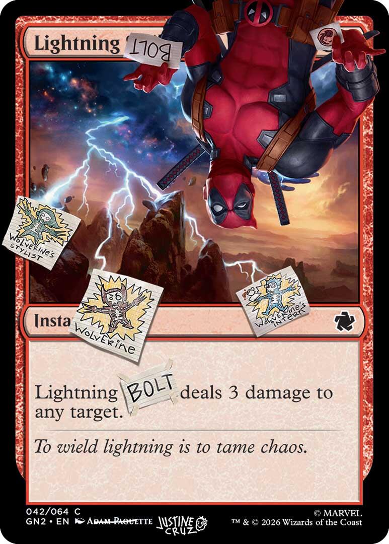 Lightning Bolt (042) [Secret Lair Drop Series] | Devastation Store