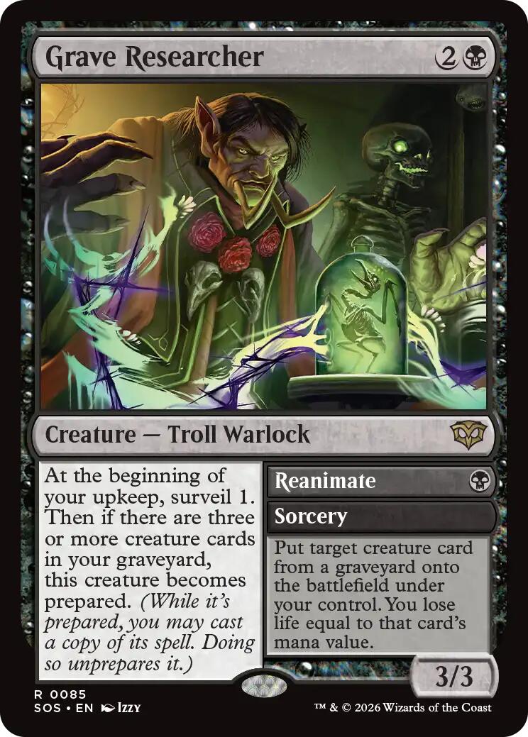 Grave Researcher [Secrets of Strixhaven] | Devastation Store