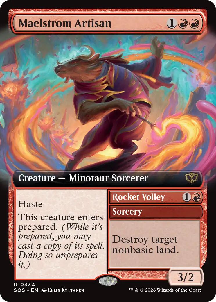 Maelstrom Artisan (Extended Art) [Secrets of Strixhaven] | Devastation Store