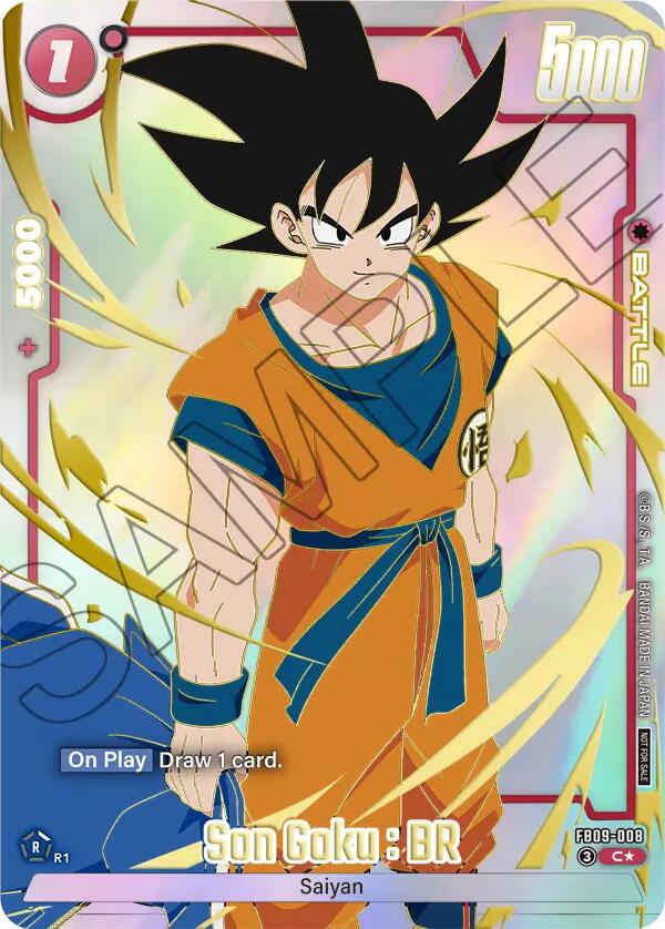 Son Goku : BR (FB09-008) (Limited Pack 26-27 WAVE1) [Fusion World Tournament Cards] | Devastation Store
