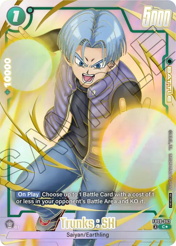 Trunks : SH (Limited Pack 26-27 WAVE1) [Fusion World Tournament Cards] | Devastation Store