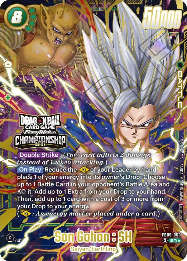 Son Gohan : SH (FB09-060) (Championship 26-27) [Fusion World Tournament Cards] | Devastation Store