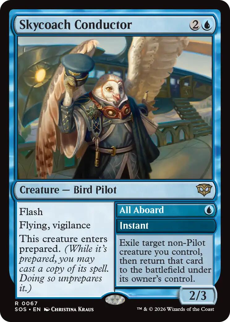 Skycoach Conductor [Secrets of Strixhaven] | Devastation Store