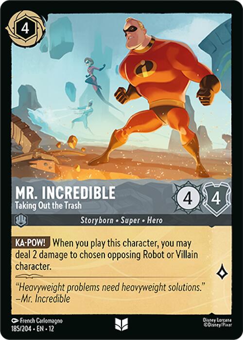 Mr. Incredible - Taking Out the Trash (185/204) [Wilds Unknown] | Devastation Store