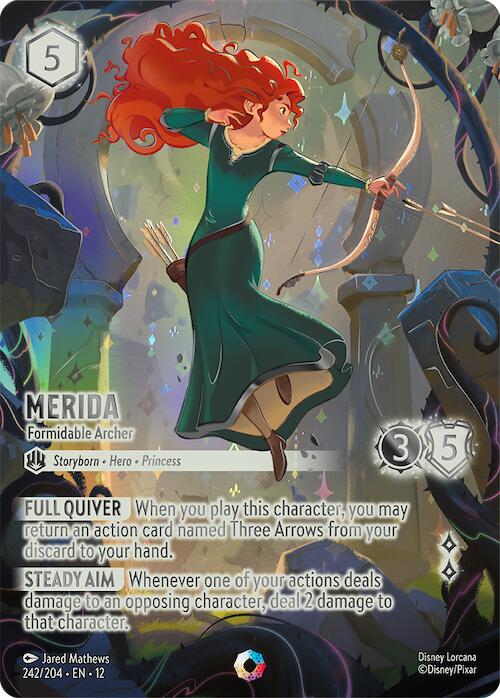 Merida - Formidable Archer (Iconic) (242/204) [Wilds Unknown] | Devastation Store