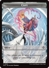 Spirit (0025) // Copy Double-Sided Token [Secrets of Strixhaven Commander Tokens] | Devastation Store