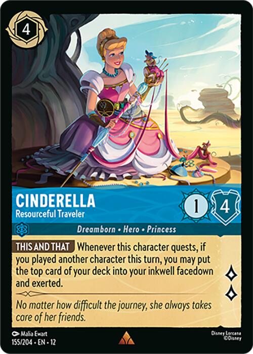 Cinderella - Resourceful Traveler (155/204) [Wilds Unknown] | Devastation Store