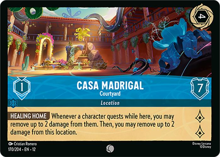 Casa Madrigal - Courtyard (170/204) [Wilds Unknown] | Devastation Store